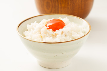 黄身の正油漬けご飯