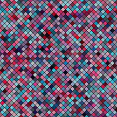 Abstract mosaic background of tile colored squares