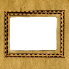 Vintage Paper with a Frame