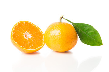 Orange fruit isolated