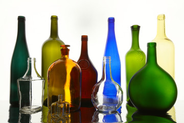 colorful bottles