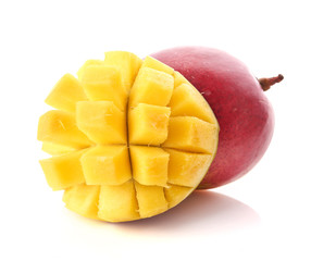 mango fruit isolated on white background