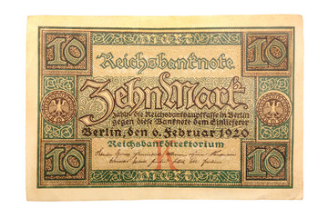 Reichsbanknote Banknote 1920