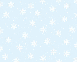 Fototapeta na wymiar Snowflakes background.