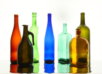 colorful bottles