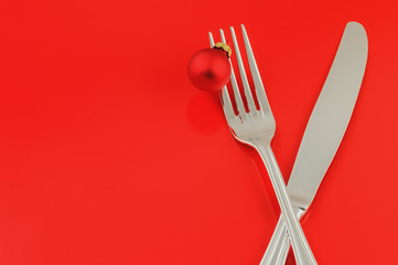 Christmas menu concept