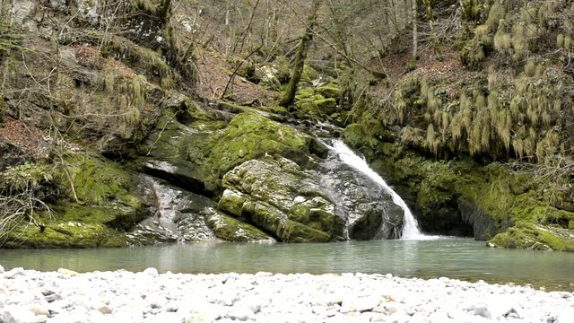 little lake and stream