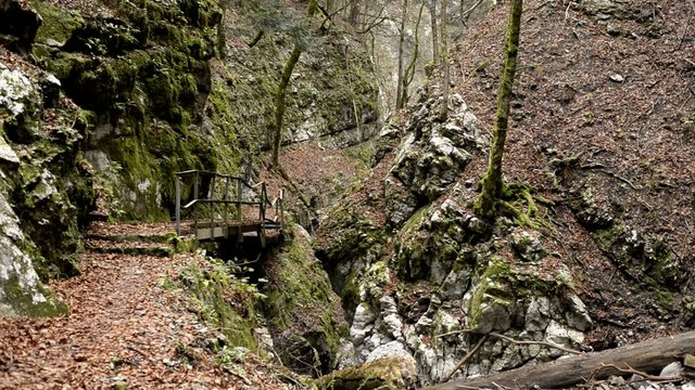 walking through djavolji prolaz