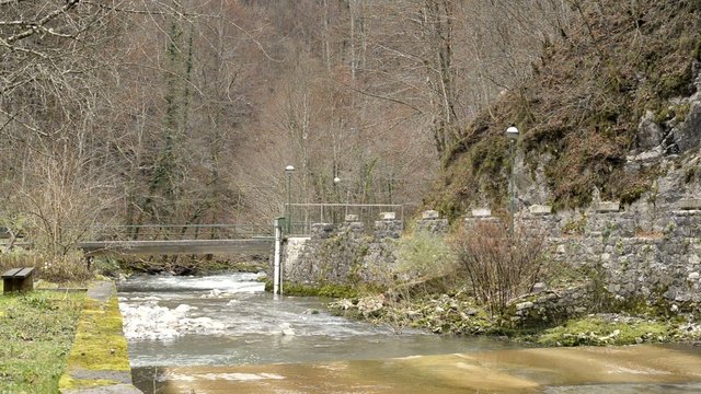 stream near zeleni vir