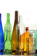 colorful bottles