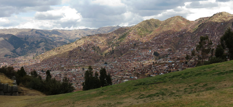 Vue générale de Cuzco, Pérou
