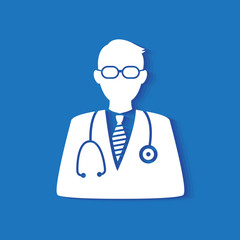 Medical doctor icon