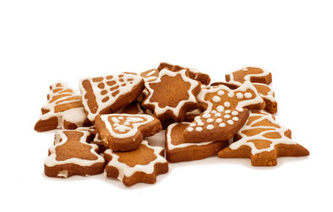 Christmas gingerbread cookies