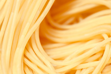 pasta closeup, abstract background
