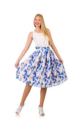 Young woman in fashion concept