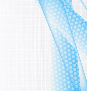 Illustration abstract blue background