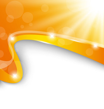 Abstract background with sun light rays
