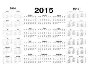 Calendarios 14-16