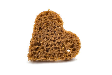 black bread heart