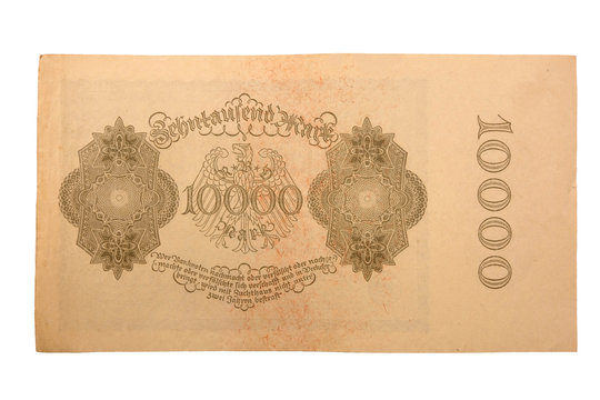 Inflationsgeld Reichsbanknote  19.01.1922