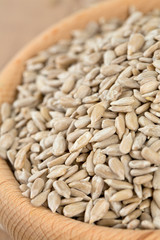 sunflower seeds in a bowl