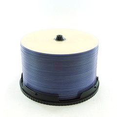 Stack of white dvd