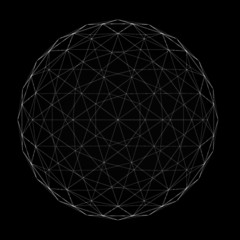geometric gimp sphere