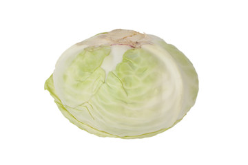 Cabbages isolated on a white background