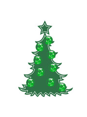 Weihnachtsbaum Weihnachten Murmeln