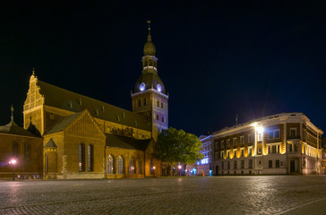 Fototapeta na wymiar Riga cathedral