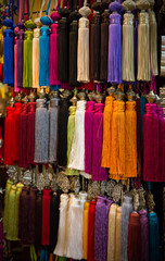 Colorful moroccan souvenirs