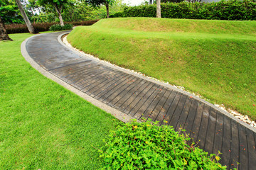 Stone Walkway in the garden