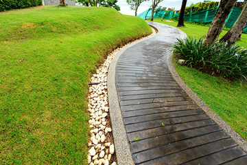 Stone Walkway in the garden