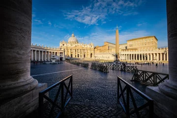 Fototapete Rund Petersdom Rom, Italien © Wallace