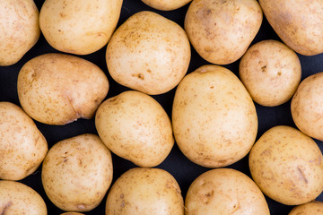 Potatoes background