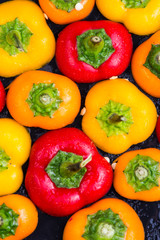 Fresh pepper background