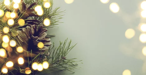 Wandaufkleber christmas tree light © Konstiantyn