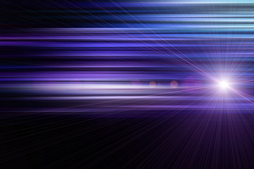 Futuristic stripe background design with light and space for text