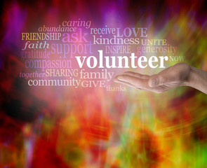 GIve Volunteering a Glow