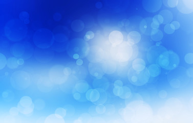 Abstract colorfull bokeh lights background.