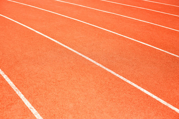 Running track for athletics
