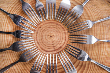 Sets of forks