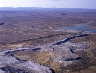 Leigh Creek coal mine, South Australia.