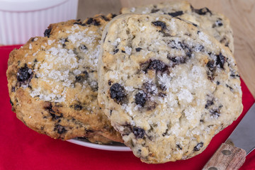 Blueberry scones