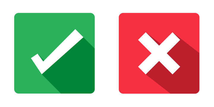 Ckeck and Cross Icons