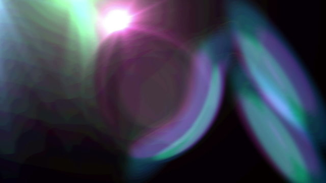 Abstract Light Effects Lens