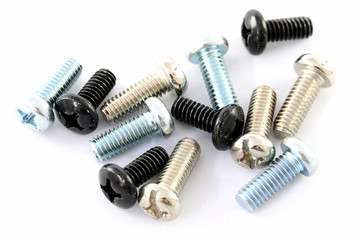 The metal bolts.