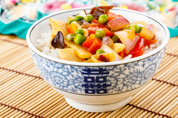 Rice with veggies - Reis mit Gemüse
