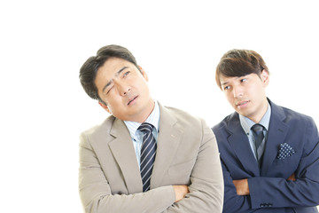 苦悩するビジネスマン