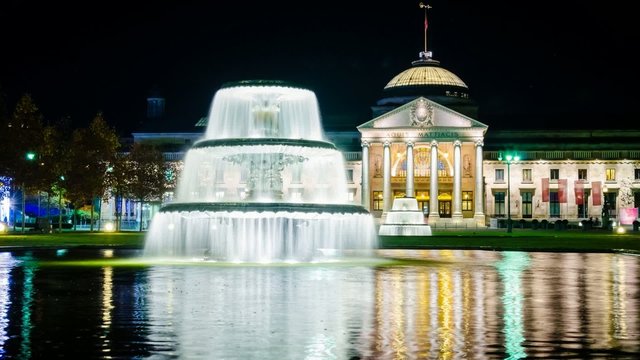 TL - Kurhaus bei Nacht